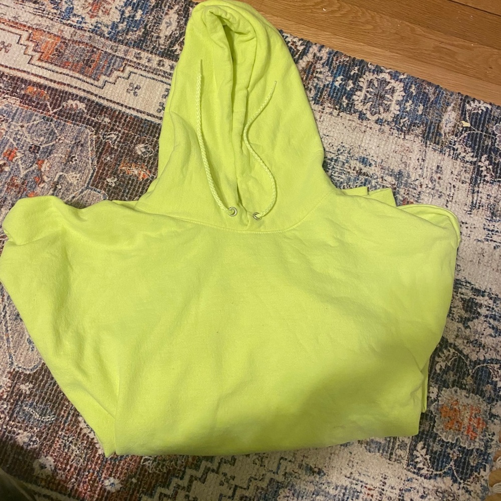 neon hoodie